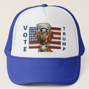 Vizsla 4th of July Trucker Hat
