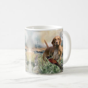 Vizsla , Art Coffee Mug