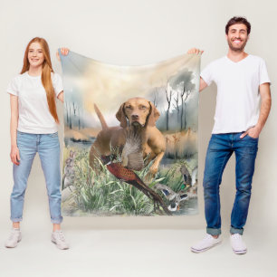 Vizsla  , Art  Fleece Blanket