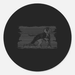 Vizsla Bird Hunting Dog Graphic Vintage Hunter  Classic Round Sticker