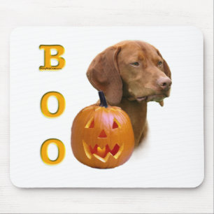 Vizsla Boo Mouse Pad