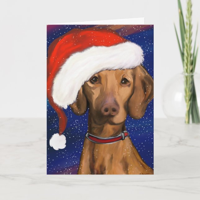 Vizsla Card (Front)