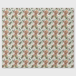 Vizsla Christmas Wrapping Paper