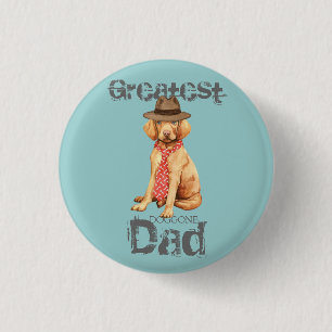 Vizsla Dad 3 Cm Round Badge