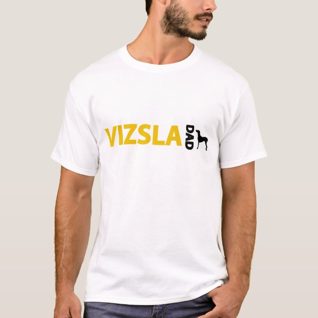 Vizsla Dad T-Shirt (Front)