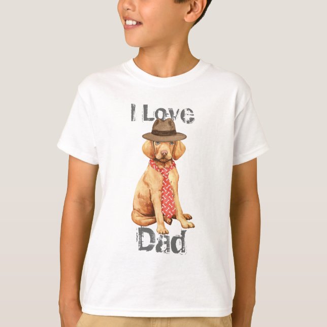 Vizsla Dad T-Shirt (Front)