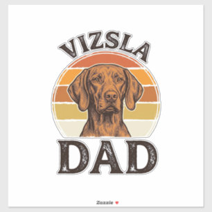Vizsla Dad Vintage Engraving Dog Design_1
