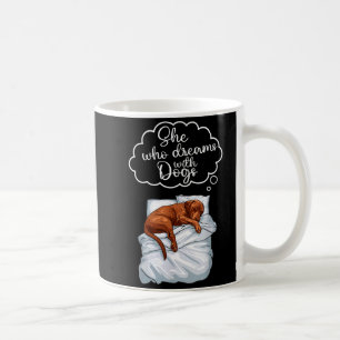 Vizsla Dog Nightgown Pajama  Coffee Mug