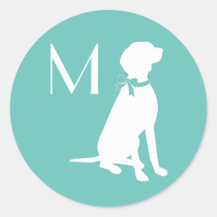 Vizsla Dog Puppy Classic Round Sticker