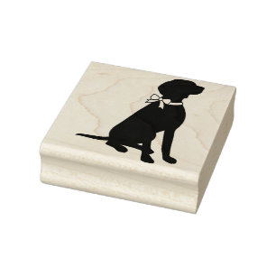 Vizsla Dog Puppy Rubber Stamp