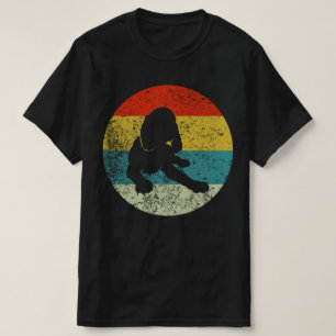 vizsla dog retro vintage  silhouette 70s T-Shirt