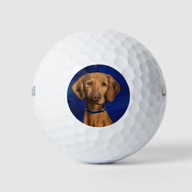Vizsla Golf Balls (Front)