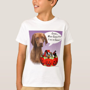 Vizsla Halloween Candy T-Shirt