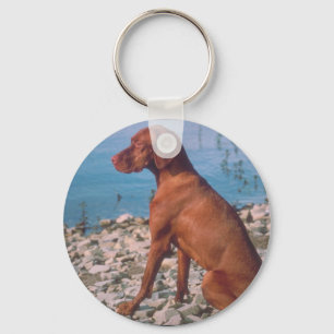 Vizsla Key Ring