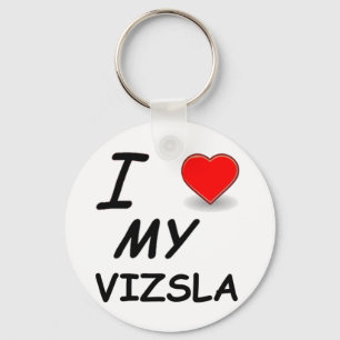 vizsla love.png key ring