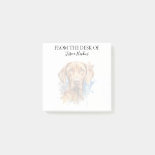 Vizsla Lover Monogrammed Notes