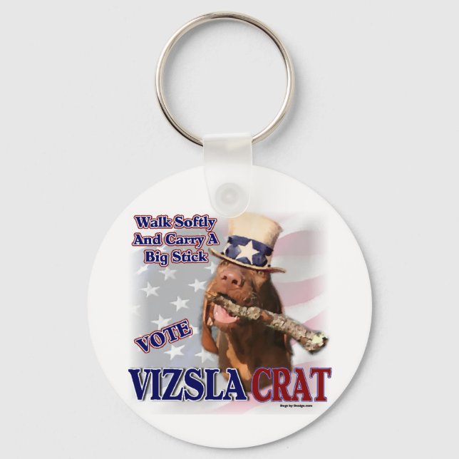 VIZSLA Lovers Gifts Key Ring (Front)
