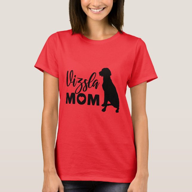 Vizsla Mum T-Shirt (Front)