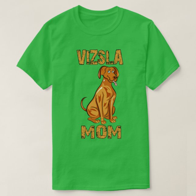 Vizsla Mum T-Shirt (Design Front)