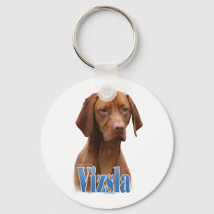 Vizsla Name Key Ring