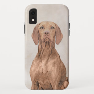 Vizsla Painting - Cute Original Dog Art Case-Mate iPhone Case