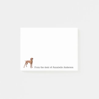 Vizsla Personalise Notes