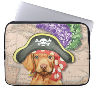 Vizsla Pirate Laptop Sleeve