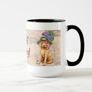Vizsla Pirate Mug