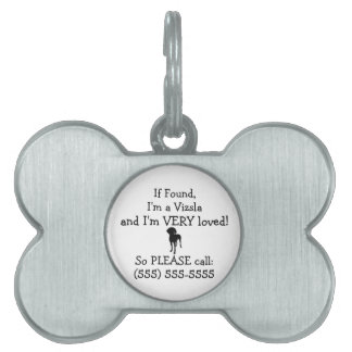 Vizsla Safety Tag Return to Owner