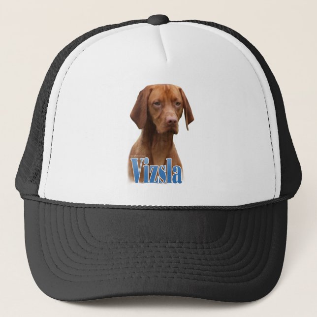 Vizsla; Vizsla Dog Breed; Vizsla dog; Vizsla Breed Trucker Hat (Front)