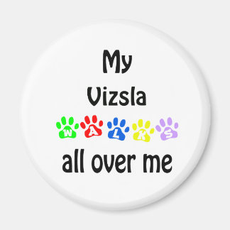 Vizsla Walks Design Magnet