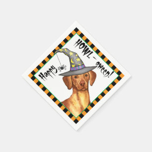 Vizsla Witch Napkin