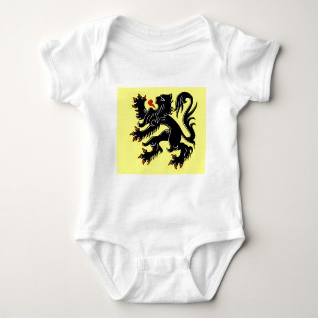vlaamse leeuw baby bodysuit (Front)
