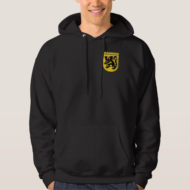Vlaanderen (Flanders) Apparel Hoodie (Front)
