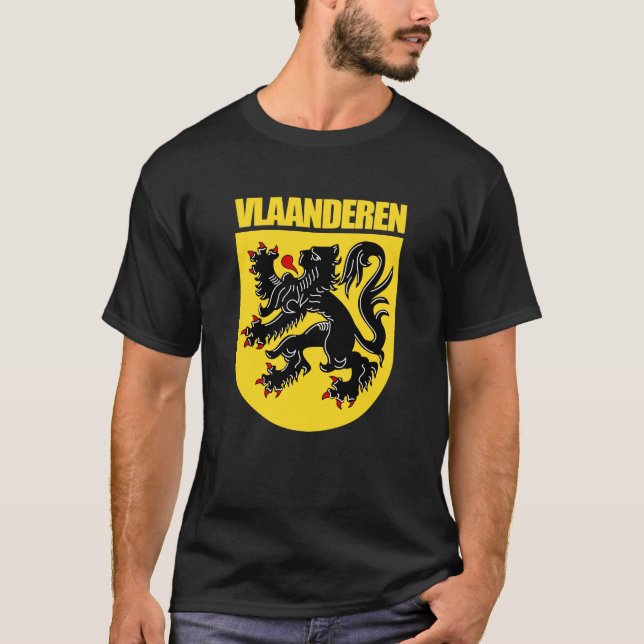 Vlaanderen (Flanders) Apparel T-Shirt (Front)