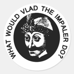 Vlad Classic Round Sticker