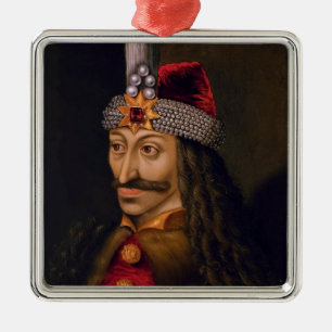 Vlad Tepes Dracula Impaler Voivode of Wallachia Metal Tree Decoration