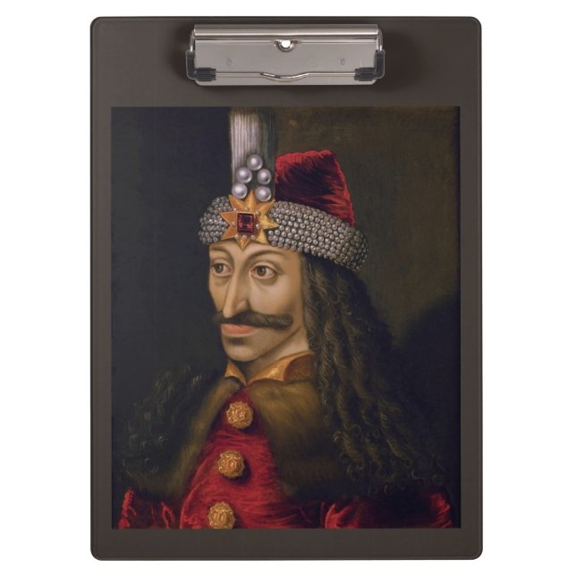 Vlad Tepes: Impaler, Dracula Dragon Prince Voivode Clipboard (Front)