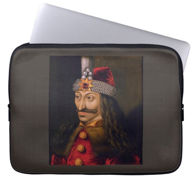 Vlad Tepes: Impaler, Dracula Dragon Prince Voivode Laptop Sleeve (Front)