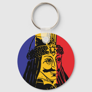 Vlad Tepes the Impaler - tricolor flag Key Ring