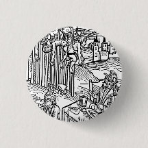 Vlad The Impaler  (Dracula) Pins (small - xlarge)