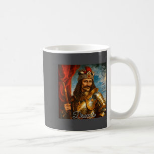 Vlad The Impaler Medieval Rtrait Dracula Art  Coffee Mug