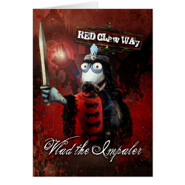 Vlad the Impaler Sock Puppet (Front)