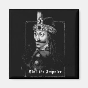 Vlad The Impaler Vintage Gothic Medieval Art Magnet