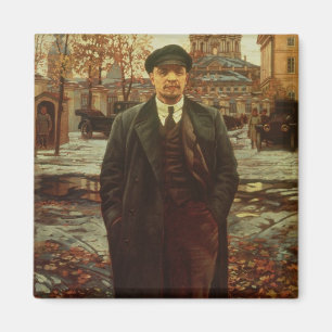 Vladimir Ilyich Lenin at Smolny, c.1925 Magnet