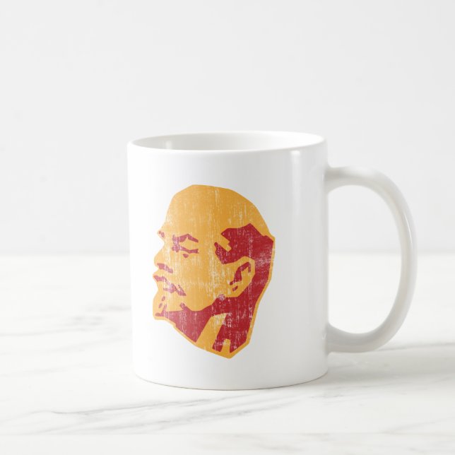 vladimir lenin cccp portrait coffee mug (Right)