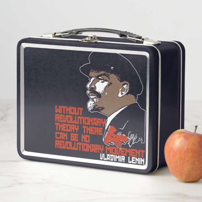 VLADIMIR LENIN Metal Lunch Box (In Situ)