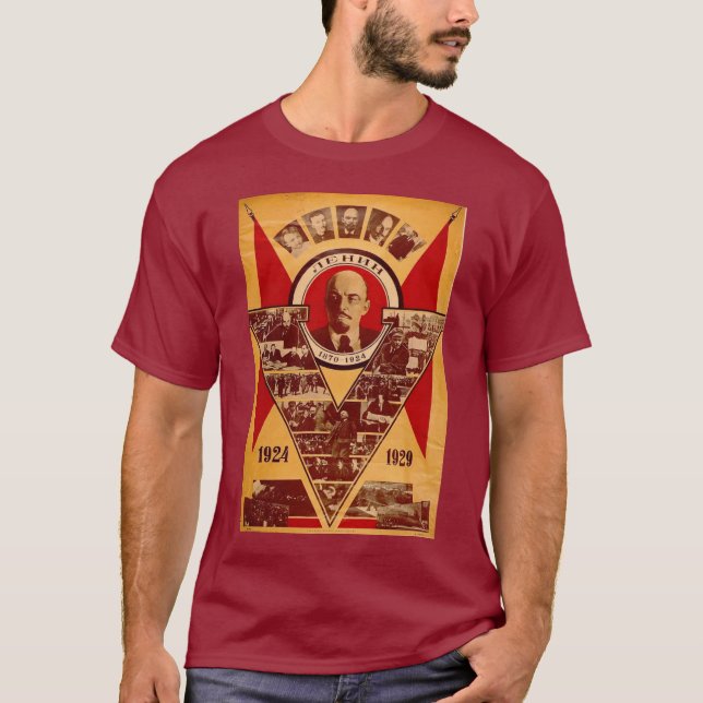 Vladimir Lenin's Life T-Shirt (Front)