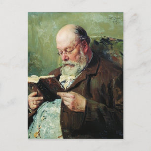 Vladimir Makovsky- Portrait of academician Yanzhul Postcard