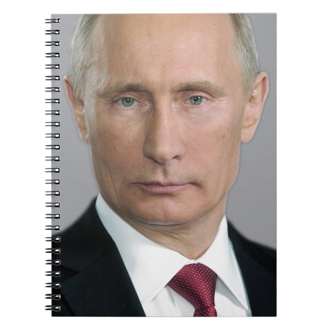 Vladimir Putin Spiral Notebook (Front)